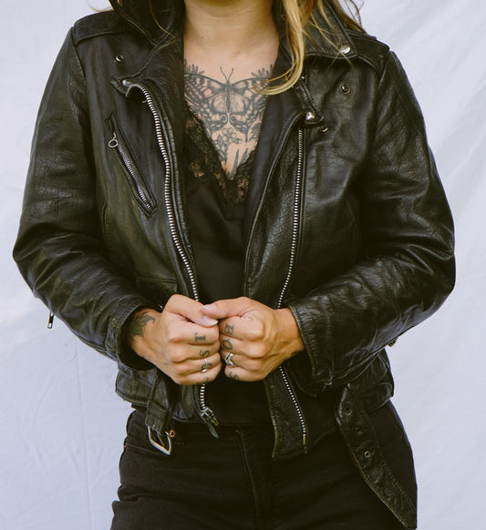 VINTAGE - Leather Jacket